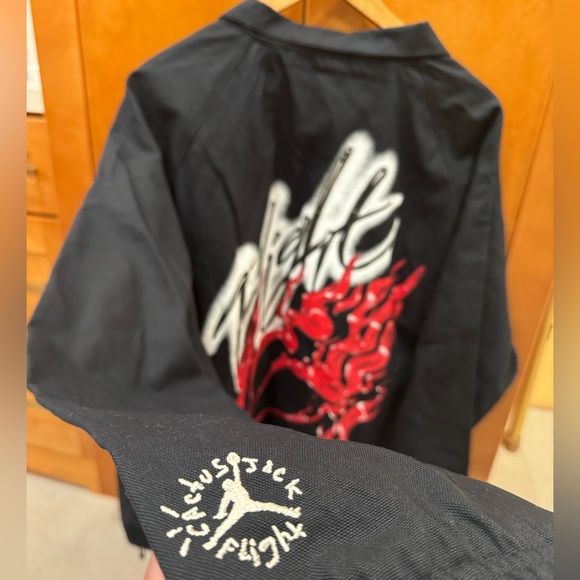 Cactus Jack Travis Scott x Jordan Woven Jacket - Picture 2 of 4